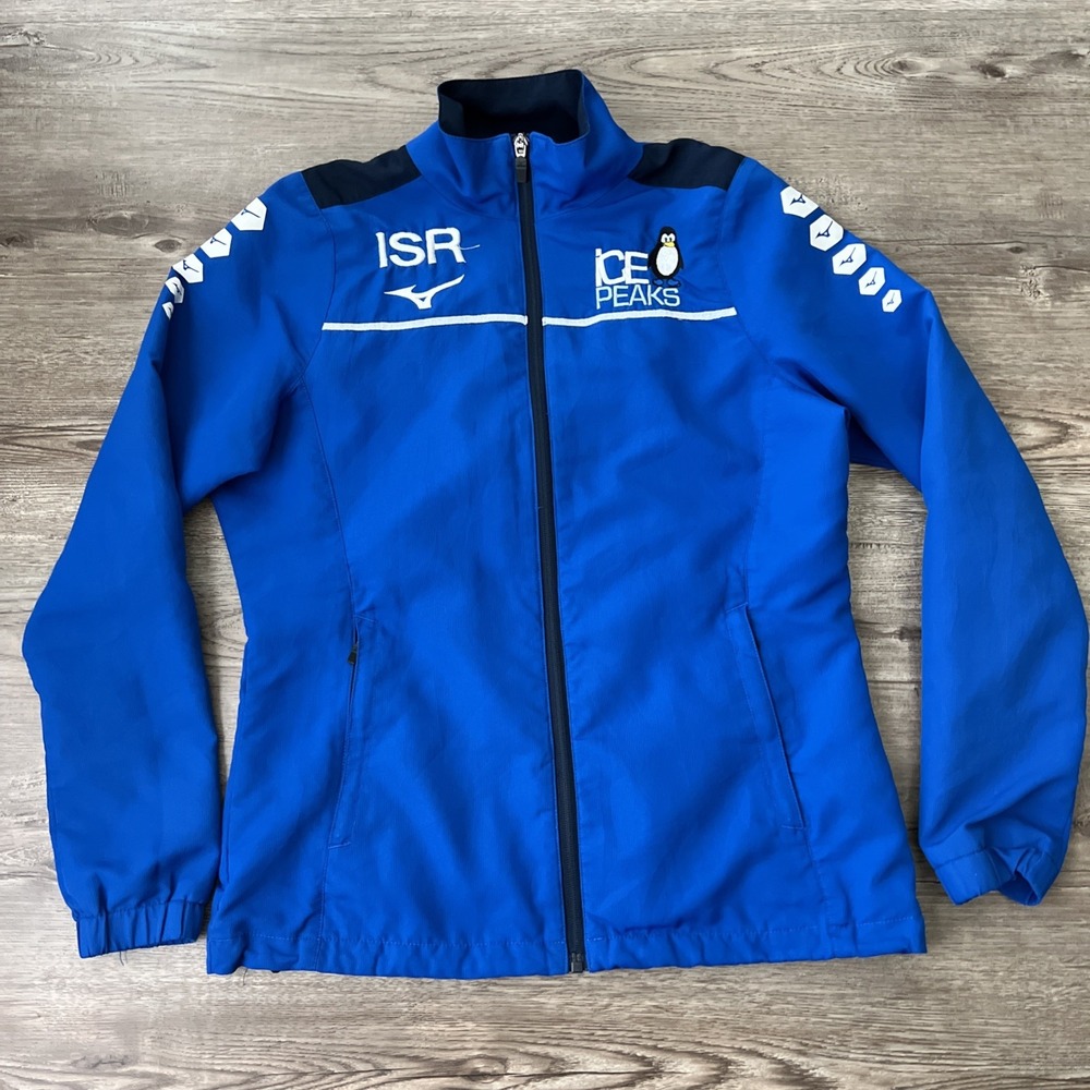 Mizuno Full Zip Windbreaker Jacket Women S Japan Engineered Israel National Team